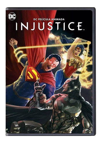 Injustice Dc Comics Batman Superman Pelicula Dvd