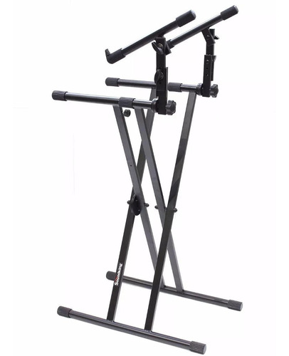 Atril Doble De Organo Soporte Parante Pedestal Stand