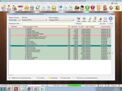 Programa Para Marcenaria Com Vendas E Financeiro 5.9 Plus