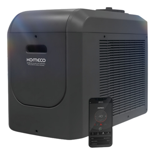 Trocador Calor Inverter Komeco 25m³ Kobc 17qc Com Central