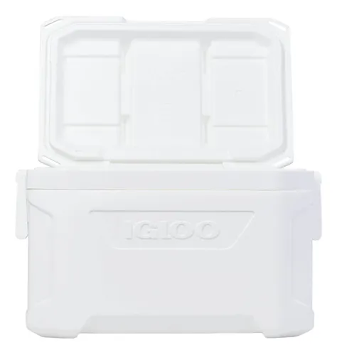 Cooler Nevera Hielera Marine Profile Blanco 47 Litros Igloo