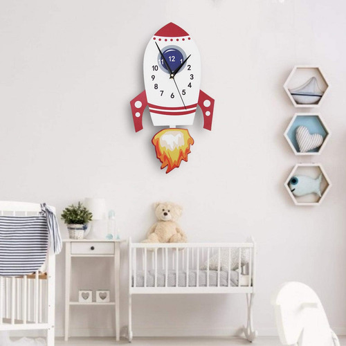 Reloj De Pared Muda De Dibujos Animados De Restokki, Reloj D