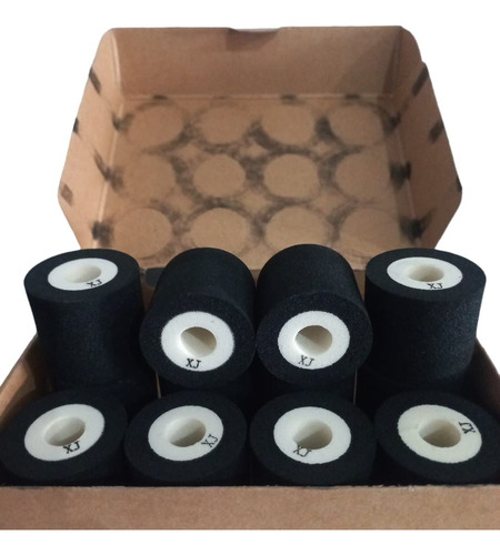 Rodillos Preentintado Negro 32x36 X 12 Unidades Hot Roll