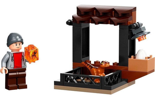 Juguete Lego Jurassic World Dinosaur Market 30390 Cantidad De Piezas 34