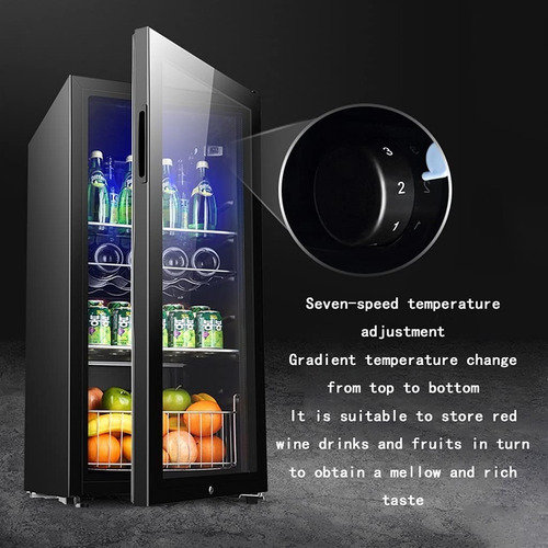 Frigobar Con Ahorrador De Energía Control De Temperatura 90l