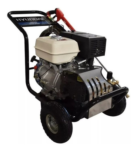 Hidrolavadora Hyundai Triplex C/motor 13 Hp 3600 Psi Hyp3600 Color Negro