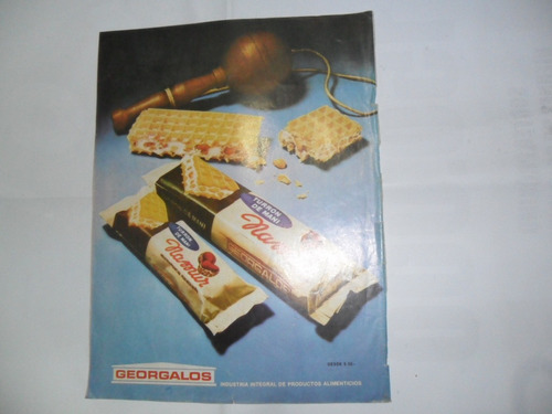 Publicidad 1977 Turron De Mani Namur Georgalos Balero