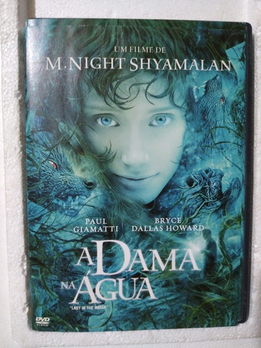 A Dama Na Água Dvd Original Usado