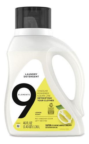 9 Elements Detergente Liquido Limon 1,3 L