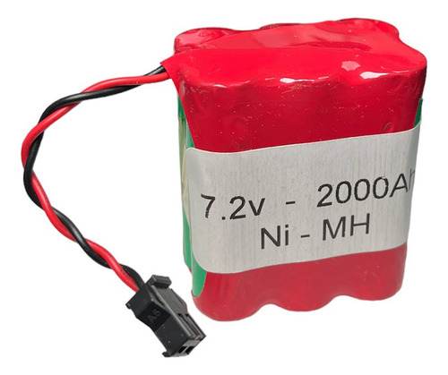 7.2v - 2000mah Pila De Rc Recargable Para Carrito