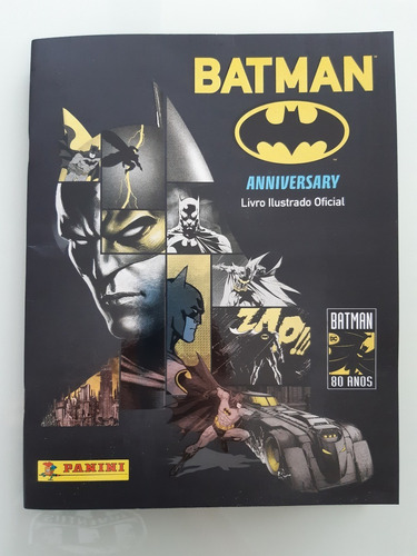 Álbum Figurinhas Batman Anniversary 80 Anos Completo P/colar | Frete grátis