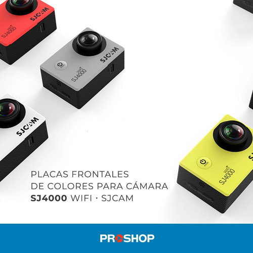 Imagen 2 de 10 de Kit Faceplates X 6 Pcs De Colores Para Sj4000 Wifi - Sjcam
