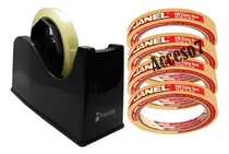 Comprar Despachador Pesado Grande + 4 Cintas Adhesivas 18mm Transp.