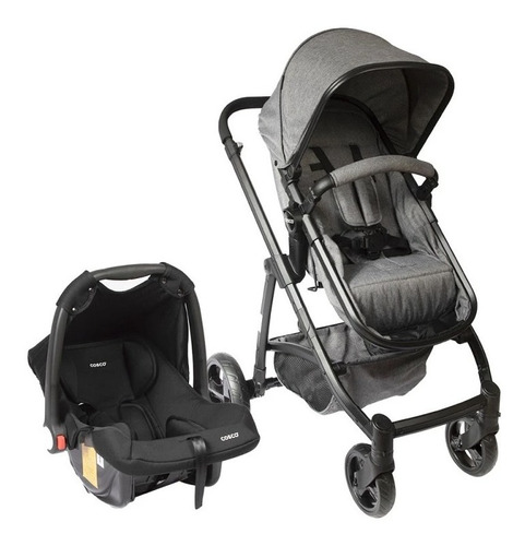 Coche Travel System Cosco Morgan, Gris / Mxz-ed