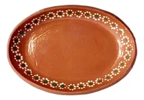 Comprar Plato Ovalado De Barro 21pzs 22 Cm Carne Asada Tacos Flautas