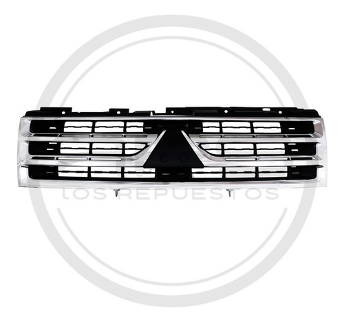 Persiana Cromada/negra Mitsubishi Montero V97 Modelo 10 A 12