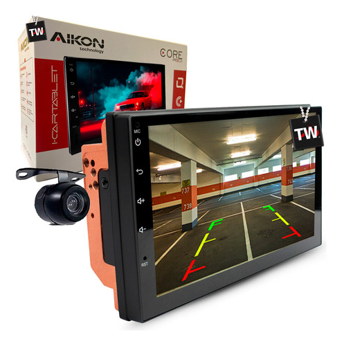 Multimídia Aikon Carplay + Tv Offline Uno Vivace 2011 À 2015