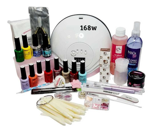 Kit De Esmaltado Permanente Profesional 