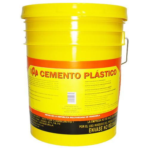 Cemento Plástico Ipa Sellador Impermeabilizante Cuñete 5 Gal