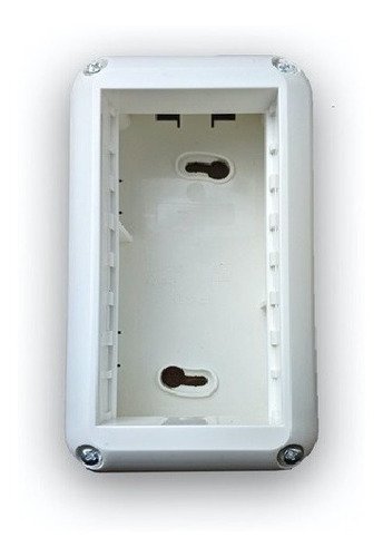 Caja 4 Módulos Color Blanco Presta Contacto Electricidad 