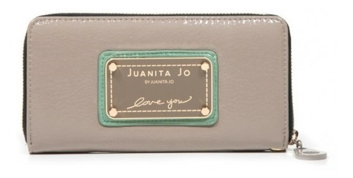 Billetera Hansen Maxi Cuero Negro Camel Juanita Jo