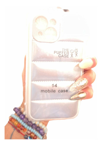 Funda Para iPhone 13-14 Puffer Alta Gama Importada