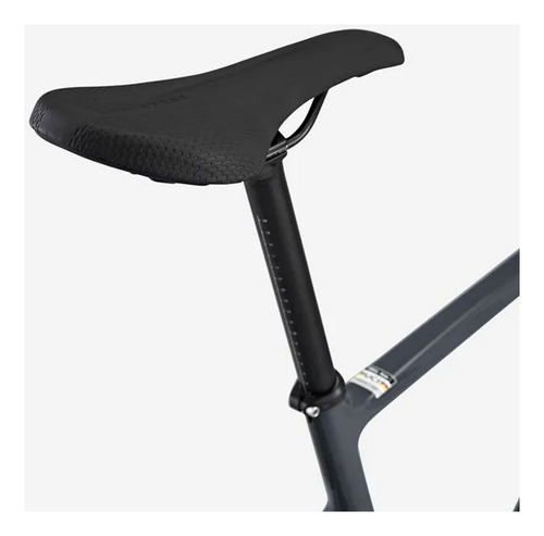 Bicicleta de carretera Ncr Cf Tiagra Van Rysel con cuadro gris carbono, talla G