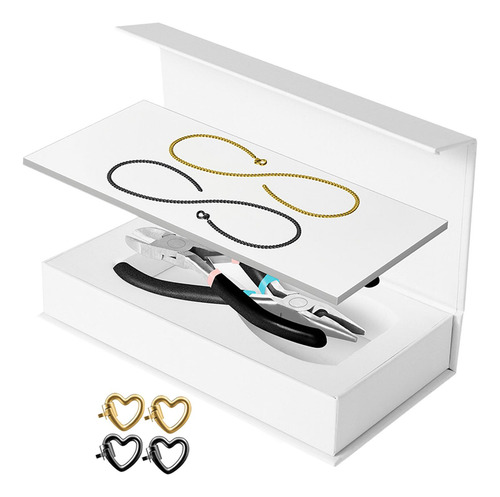 Kit De Pulsera Permanente, Regalos, Pulsera 1 Negro 1 Dorado