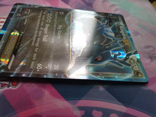 Kingdra Ex Oversized Foil Carta Jumbo Pokemon Tcg (Usado)