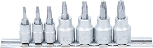 Juego Extractores De Tornillo | 1/4 3/8 | T10-t40 | Bgs 7098