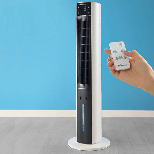 Ventilador De Torre Fresh Pro 3en1 Betterware Aromatiza 29 Cm 60 Blanco Blanco Abs 6