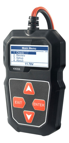 Konnwei Kw208 Escaner Bateria Auto, Voltaje Tester 21import