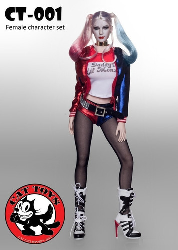 Harley Quinn: Suicide Squad. 1/6 Set. Cat Toys. Phicen. 2016