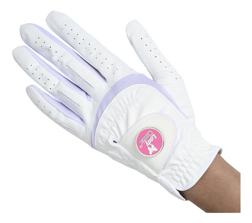 Lady Classic Dama's Soft Flex Golf Glove With Magnetic