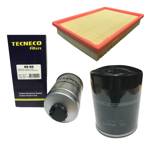 Kit De Filtros Ford Fiesta 1.8 Diesel Endura 1996.- 3filtros
