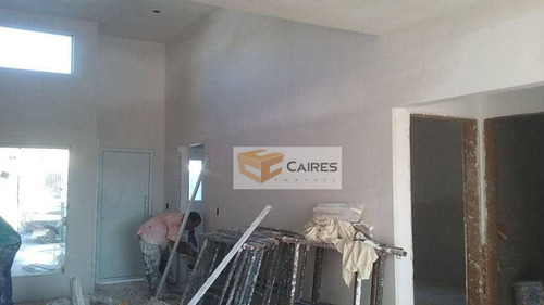 Imagem 13 de 17 de Casa Com 3 Dormitórios À Venda, 94 M² Por R$ 450.000,00 - Jardim Esplanada - Campinas/sp - Ca3194