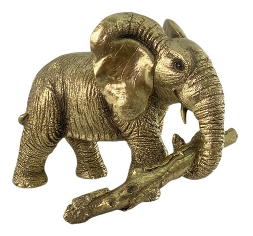 Figura Decorativa Elefante Branch