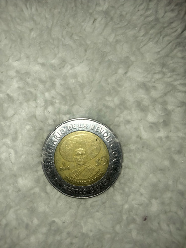 Moneda De 5 Pesos De Emiliano Zapata 