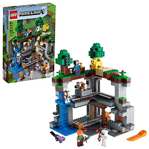 Lego Minecraft La Primera Aventura 21169 Manos A La Obra Min