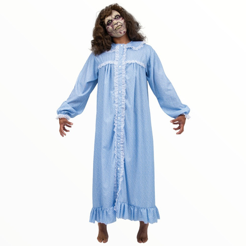 Disfraz De El Exorcista Para Adulto Hallowen Terror Fiesta