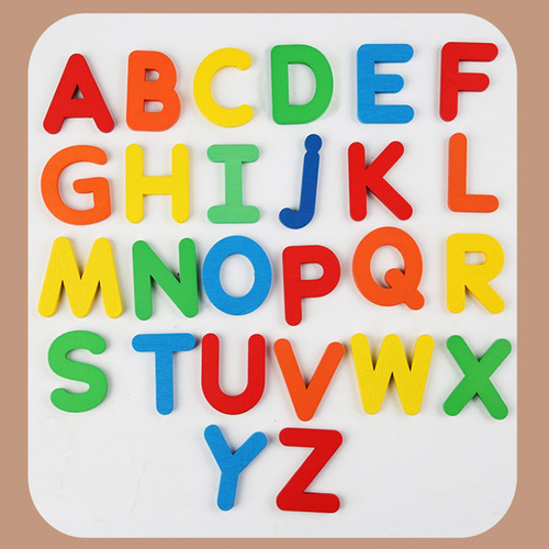 Rompecabezas Del Alfabeto Para Aprender Letras En Inglés, Ed
