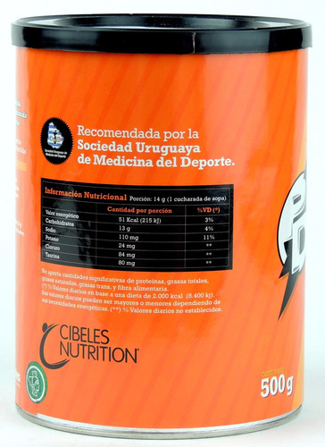 Energizante Power Drink Cibeles 500 G - Envio A Todo El Pais