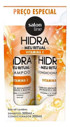 Shampoo + Condicionador Salon Line Hidra Meu Ritual Vitamina