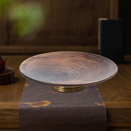 Cuenco De Madera Para Frutas Bandeja De Madera Para Servir L