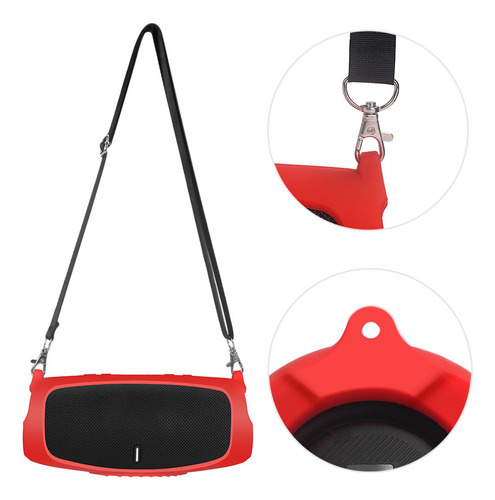 Funda De Silicona Con Correa Para Jbl Charge 5