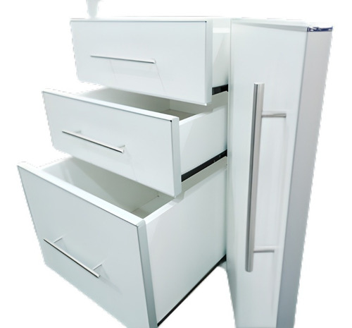 Imagen 3 de 4 de Bajo Mesada Alacena Cocina Aluminio 160 Fabrica Tisera Cbm16