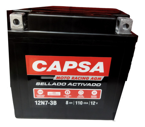 Batería  12n7-3b Capsa