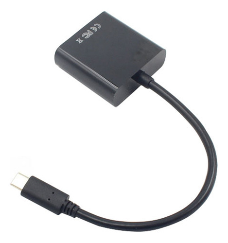 Usb-c Usb3.1 C Para Cable Adaptador Vga Macho A Vga Hembra