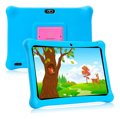 Tablet Qunyico Y10 Kids 10,1'' 2gb 32gb 8mp+2mp Latentación Color Celeste