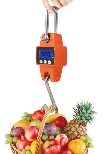 Balanza Digital Electrónica 300 Kg Con Gancho